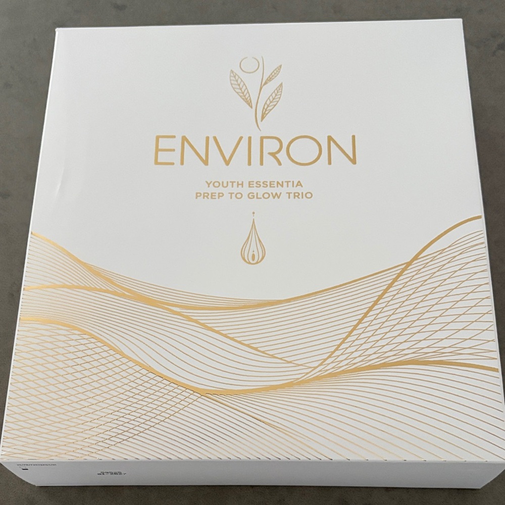 Environ Youth Essentia Prep to Glow Trio - White & Gold Box